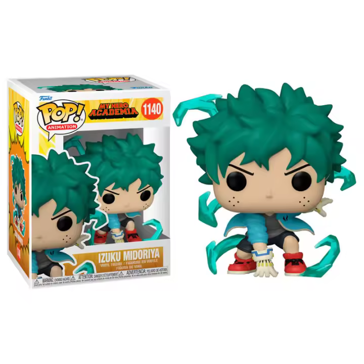 Figura Pop Izuku Midoriya (With Gloves) My Hero Academia-Figura de Vinilo Coleccionable - Idea de Regalo- Mercancia Oficial - Juguetes para Niños y Adultos - Movies Fans - Muñeco para Coleccionistas y Exposición - 1