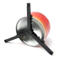 Soporte De Tanque De Gas Para Camping Plegable Y Ligero Tripode Base Para Botella Accesorios Para Estufa De Gas Negro Tamaño 6.89x6.89x0.79 Pulgadas Peso 40g - details 9