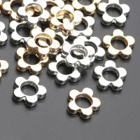 30pcs Pendones De Flor CCB Con Dos Agujeros De 15mm Para Joyería DIY Accesorios Para Collares Pulseras Y Pendientes - details 0