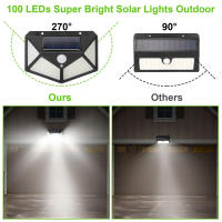Lámpara Solar Exterior LED Para Jardín Con Sensor De Puerta Luz De Fosa Impermeable Para Navidad Y Decoración De Exteriores - details 3