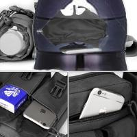 Riñonera táctica con Bolso para botella de Agua, impermeable, de Lona Militar, para correr, senderismo, caminar, andar en bicicleta y ciclismo. - details 2