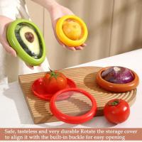 4PCS Reusable Refrigerator Storage Box - Fruit And Vegetable Crisper, Fruit And Vegetable Fresh Keeping Box, Fruit And Vegetable Crisper - details 3