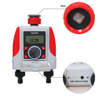 Controlador De Riego Automático Dual Impermeable Timer Digital Válvula Solenoides Para Jardín Sistema De Timer De Riego Con Dos Salidas - details 2