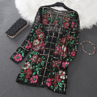Camisa De Encaje Plateado Para Mujer Top De Fiesta Largo Manga Completa Blusa Feminina Dorada Y Plata Para Verano Oficina Lady - details 15