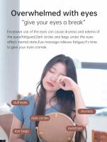 Masajeador De Ojos Inteligente Recargable Inalámbrico Terapia De Compresión De Calor Y Presión De Aire Para Mejorar El Sueño PAKISS - details 0
