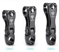 MTB Manillar De Bicicleta Tornillo De Aleación De Aluminio Diseño Hueco Ajustable De -85° a 85° Para MTB Y Carretera 110mm / 125mm /140mm - details 1