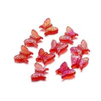 50pcs Encantos De Mariposa Acrílico AB Color Charms Bolas Espaciadoras Para Pulseras Y Collares DIY Accesorios De Joyería - details 13