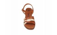 Sandalias 6600 de Piel con Tacón Ancho y Tiras Cruzadas - Elegancia y Confort Eleva tus looks de verano con estas sofisticadas sandalias de la reconocida marca Digo Digo. Diseñadas para la mujer que busca un equilibrio perfecto entre estilo y bienestar, e - details 2