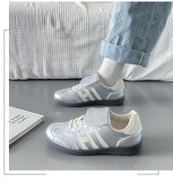 Zapatos De Entrenamiento Morales Nuevos En Plata Tenis Deportivos Casuales Con Punta Redonda Y Tirantes Delgados Para Mujer Cuero Vara Flats Chaussure Femme - details 5