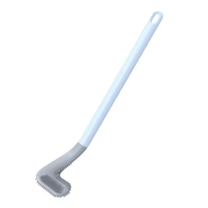 Cepillo De Inodoro De Silicona Con Cabeza De Golf Limpieza Eficiente Sin Esquinas Muertas Para Baño Y Casa Múltiples Colores - 1
