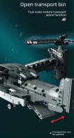 Bloques De Construcción MOC City WW2 Avión Electrónico Osprey Militar Para Niños Juguetes Educativos Regalo De Cumpleaños - details 7