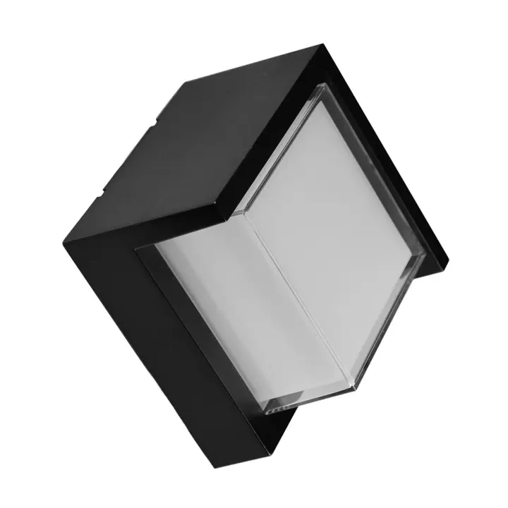 Aplique Exterior fabrilamp potencia12w 3000k modelo Anoa impearmibilidad Ip65 16x16x10,2 Cm 600lm - 1