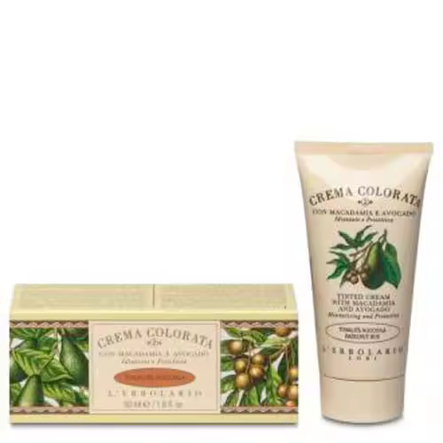 L'Erbolario Crema Hidratante y Protectora L´Erbolario con Macadamia y Aguacate - Tono Medio - 1
