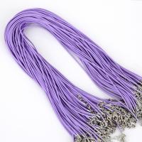 10 Pcs De Cadena De Cuero Falso Para Pulseras Collares Con Cierre De Tobogán Hecho En China Material De Poliéster Para Creación De Joyería DIY - details 7