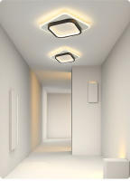 Lámpara De Techo Moderna Y Sencilla LED Decorativa Nórdica Luces De Interior Para Sala De Estar Dormitorio Pasillo Material Metálico Y Acrílico - details 8