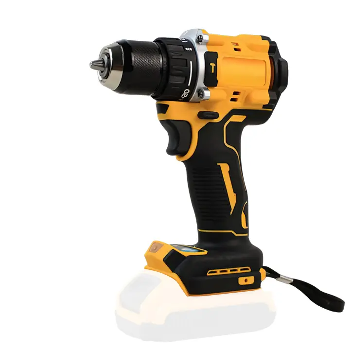 Taladro Atornillador Inalámbrico 2 Velocidades, Motor Sin Escobillas, Batería Li-Ion Recargable 20V, Par Máximo 50Nm, Luz LED - Ideal para Bricolaje​ - 1