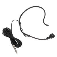 Microfono De Cuello Ligero Con Cable De 16.4 Pies Jack De 6.35mm Para Enseñanza Karaoke Y Habladores Microfono Earhook Para Hombres - details 1