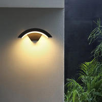Lámpara De Pared Exterior Impermeable IP65 Con Sensor De Movimiento Radar Iluminación Exterior Para Porche Balcón Jardín Vestíbulo Luz Moderna LED Sin Ajuste Dimmer - details 2