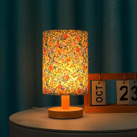 Lámpara de Mesa nórdica de tela de Madera, decoración de lámpara de noche para dormitorio, Sala de estudio, dormitorio, control remoto, led pequeño
Ideas De Luz Nocturna - details 2