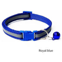 Collar Reflectivo Ajustable Para Gatos Con Campana Y Anillo De Cuello Seguridad Elástica Accesorios Para Mascotas Productos Pet - details 8