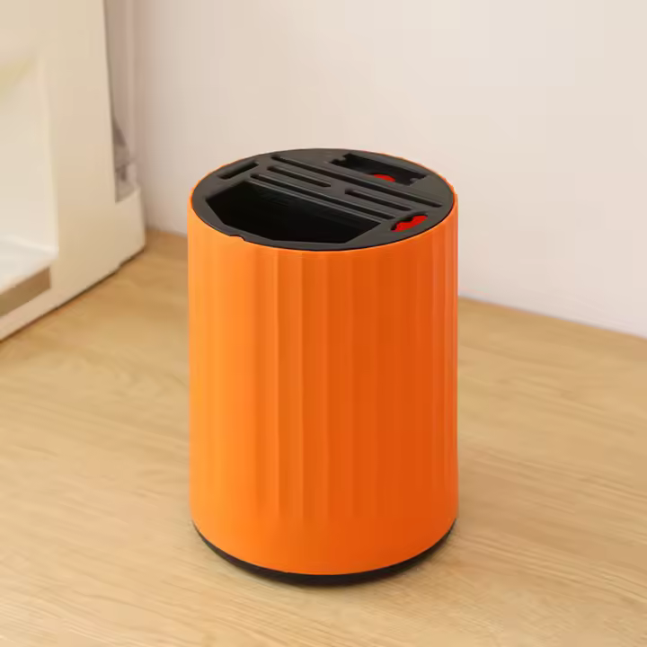 Organizador De Cocina Multifuncional Para Cuchillos Y Cucharas Almacenamiento De Cuchara Y Cuchillo Soporte De Drenaje De Plástico Para Uso Doméstico - 1