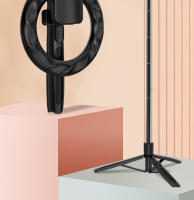 Palo Selfie Con Luz De Anillo De 8 Pulgadas Trípode Plegable De 1680mm Con Lámpara Recargable Bluetooth Sin Cable Para Smartphone iOS Android - details 1