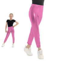Leggins Brillantes para Niña Mujer, Cintura Elástica y Largo hasta el Tobillo, Mallas para Danza Disco Jazz Baile, Fiesta y Carnaval - details 7