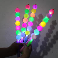 1Pcs Lámpara LED De Colores Brillantes En Forma De Calabaza Dulce Stick Fluorescente Para Conciertos Y Fiestas Juguete De Flash Proporciones De Equipamiento - details 10