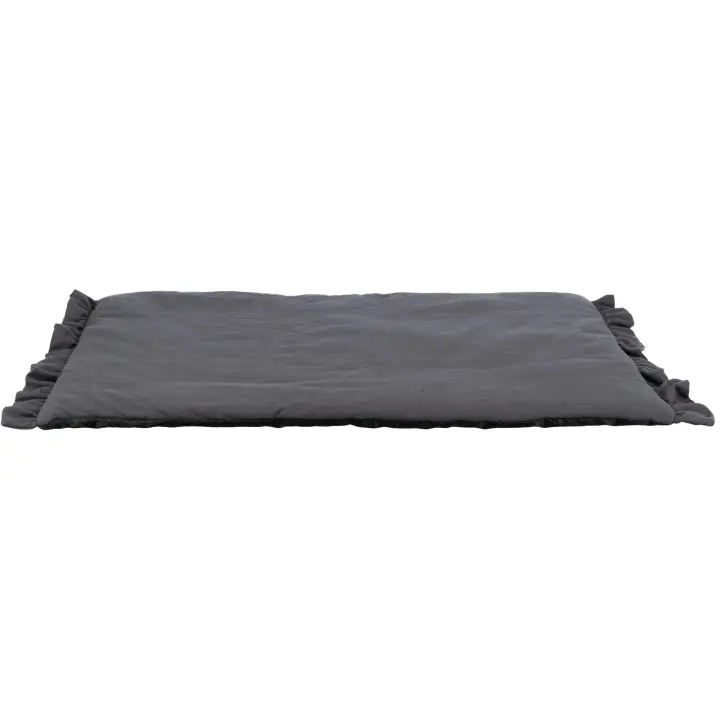 TRIXIE Colchoneta Amelie, 90 × 65 cm, Gris oscuro - 1