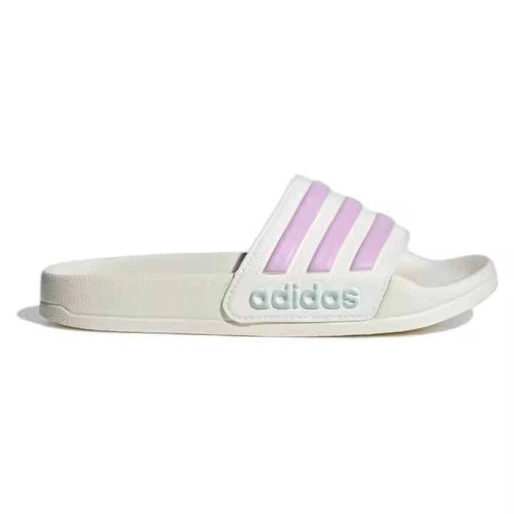 Chanclas Adidas Adilette Shower para niñas en color rosa - 1