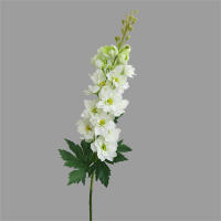 Flor Artificial De Lino Delphinium 75cm En Seda Para Decoración De Hogar Boda Navidad Sala De Estar DIY Flores Falsas Nordicas - details 6