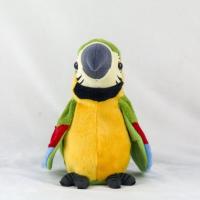 Peluche De Perro De Papagayo Electrónico Que Repite Lo Que Dice Juguete Animado De Pájaro Hablador Peluche De Animal Para Niños Y Adultos - details 6