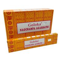 Goloka Incienso Nag Champa Varillas Única Mezcla Hierbas Raras Flores Miel Resina Aceites - details 0