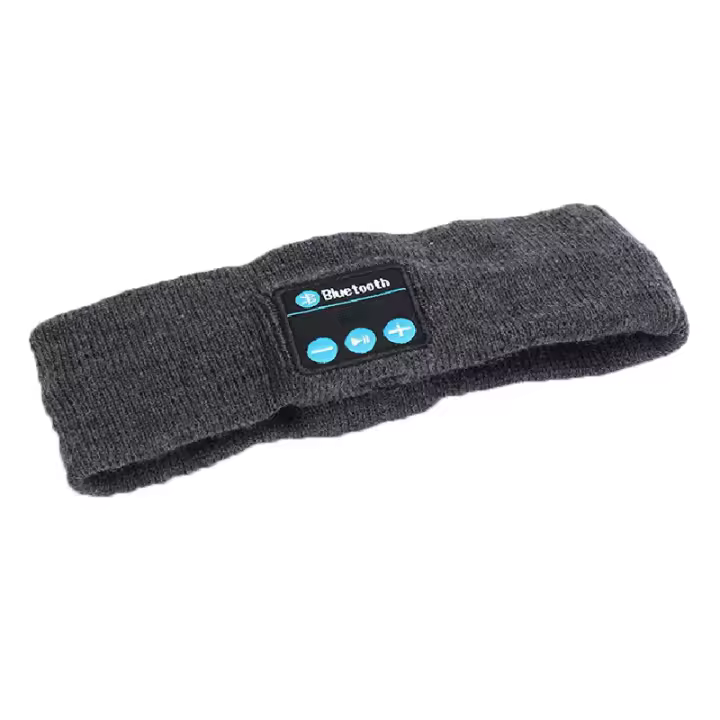 CincoGanas Auriculares Bluetooth Compatible Con Music Sport Headbands Para Hombre Y Mujer Con Micrófono Mascarilla Ocular Suave Bandas De Cabello Para Yoga - 1