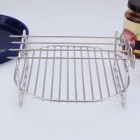 Soporte De Acero Inoxidable Para Asar Y Air Fryer Estilo De Barbacoa Doble Piso Resistente Y Duradero Para Hornear En Casa - details 7