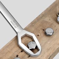 Llave De Tornillo Universal Ajustable 8-22mm Doble Cabeza Herramientas De Reparación De Motocicleta Y Coche Llave De Eje Mini Ratchete De Acero Inoxidable - details 10