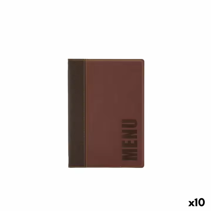 Porta menús Securit Trendy Burdeos 25,3 x 17,7 x 0,8 cm - 1