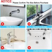 Protector contra salpicaduras del fregadero, estera del grifo del fregadero del silicón accesorios del fregadero estera absorbente del grifo para la cocina, cuarto de baño (blanco) - details 1