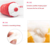 Juguete De Masticar Para Perro Hamburger De Peluche Juguetes Para Morder Para Cachorros Juguetes De Moler Para Mascotas Accesorios De Suministros Para Mascotas - details 2