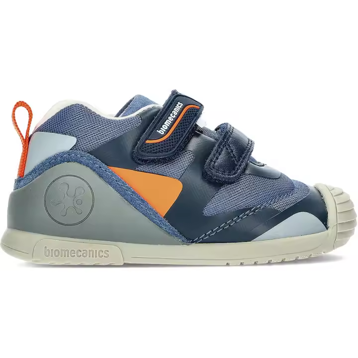 Zapatilla Biomecanics 221139-A Petrol - Cuero Auténtico - Confort Niño - 1
