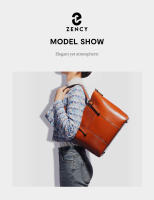 Bolso De Hombro Para Mujer Zency De Cuero Genuino De Alta Calidad Lujo Diseñador Gran Capacidad Bolso De Mano OL Tote De Cuero Vacío - details 1