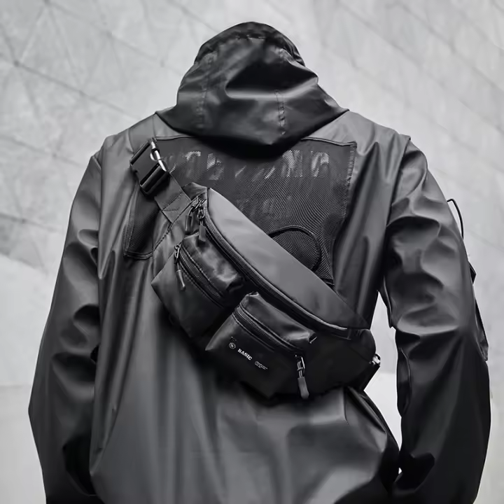 Mochila De Hombro Multifuncional Impermeable Para Viajes Senderismo Deportes Bolsa De Pecho Para Hombres Y Mujeres - 1