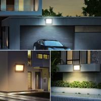Floodlight LED Impermeable Para Exteriores Con Multiple Potencia 3CCT Luz De Jardín Familiar Piscina Garage Puerta Cabeza De Faro Moderno - details 13