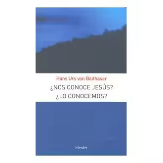 Libro NOS CONOCE JESUS LO CONOCEMOS Editorial HERDER - 1