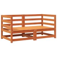 vidaXL Sofás esquineros jardín 2 uds madera pino impregnada 70x70x67cm Pino natural, Marrón pino, Douglas natural Conjunto Terraza Muebles Jardín Exterior Juego de Muebles de jardín Mueble Jardín Exterior Muebles de Salon Exterior - details 2