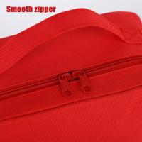 Kit de Emergencia - Bolsa Roja Portátil - Botiquín Médico de Emergencia Grande - Bolsas de Medicamentos Vacías - details 3