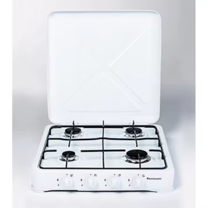 Ravanson K-04T hobs Negro, Blanco Encimera Encimera de gas 4 zona(s) - 1