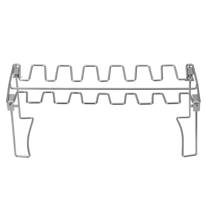 Soporte De Barbacoa Para Pollo Y Piernas De Cerdo En Acero Inoxidable Antideslizante Y No Adherente Herramienta De Cocina Resistente Al Calor Para Asado Y Horno - 1