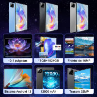 5G 2025 Tablet Android 10,1 pulgadas 20000 Mah versión global 16GB Ram 1TB ROM nueva red 14 tableta WiFi Android 13,0 nuclear - details 1