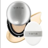 TIRTIR Mask Fit Red Cushion Base 21W Natural Ivory ,Mask Fit Red Cushion Base 15C Fair Porcelain Tirtir Aura Glow Silver Cushion ,Maquillaje Duradero 72 h cobertura, Base de maquillaje cubre imperfecciones, rojeces y ojeras NOVEDAD - details 1